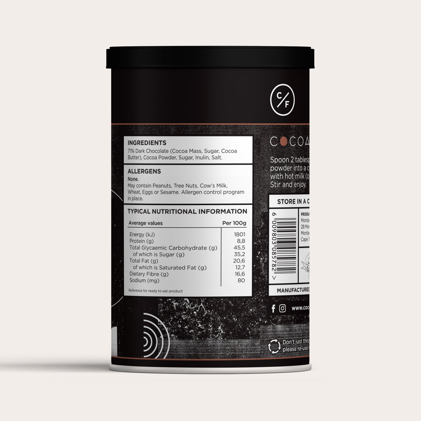 Pure Indulgence Dark Hot Chocolate