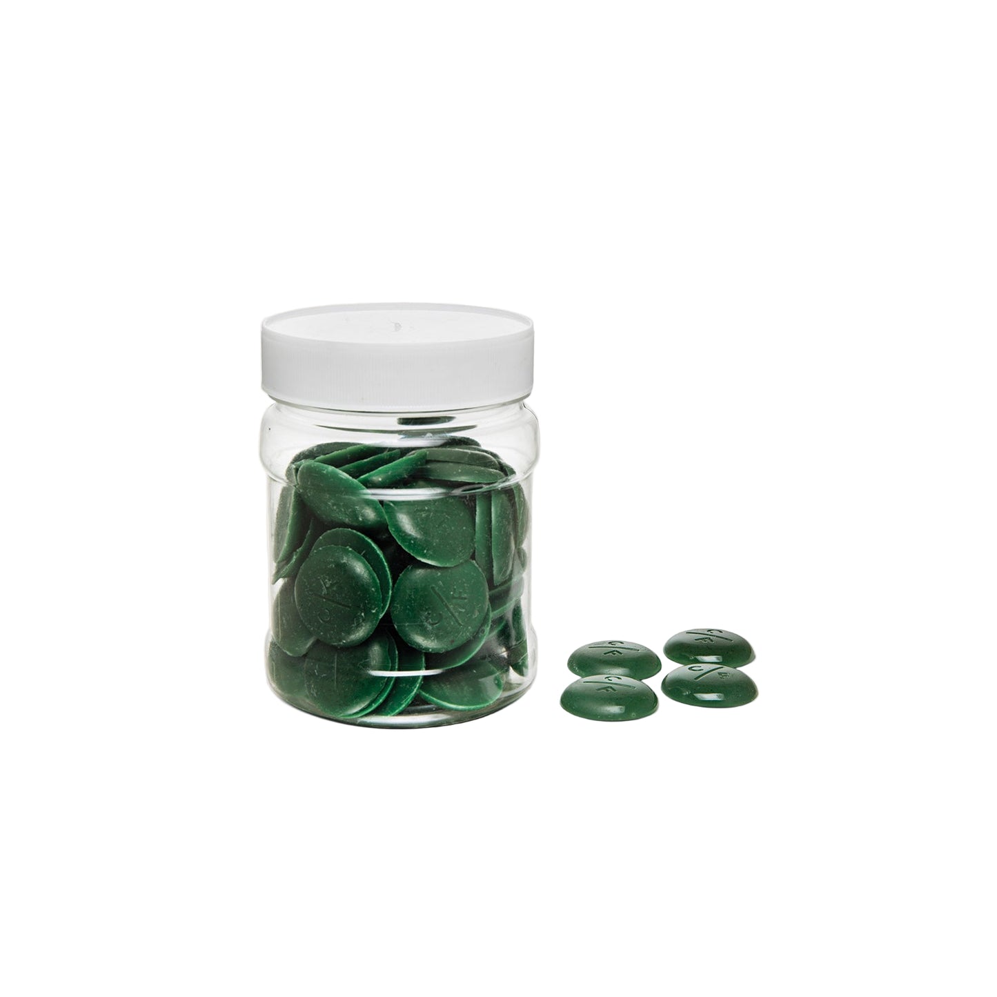 Coloured Cocoa Butter Drops - Green