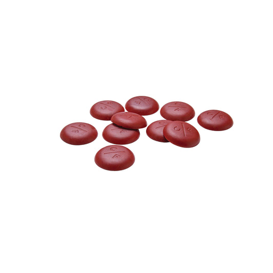 Coloured Cocoa Butter Drops - Red