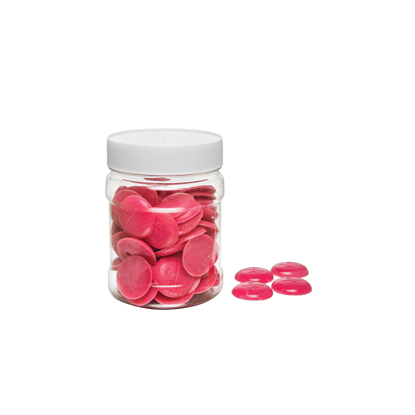 Coloured Cocoa Butter Drops - Pink