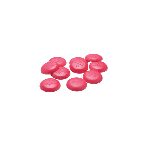 Coloured Cocoa Butter Drops - Pink