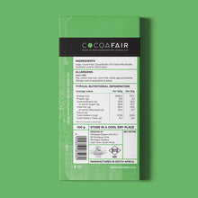 Load image into Gallery viewer, 45% Milk Chocolate with Mint - 100g
