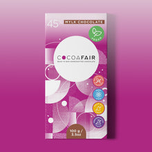 Load image into Gallery viewer, 45% Vegan Mylk Chocolate - 100g
