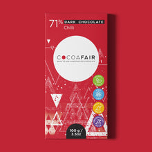 Load image into Gallery viewer, 71% Dark Chocolate with Chilli - 100g

