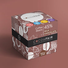 Load image into Gallery viewer, Coffee Beans in 45% Milk Chocolate - 100g

